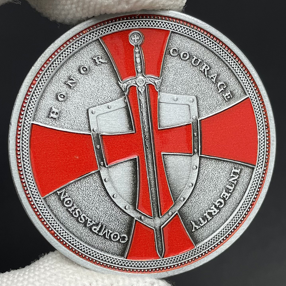 Knight Templar Challenge Coin  – обзор и цена Vintage Collectible Coins