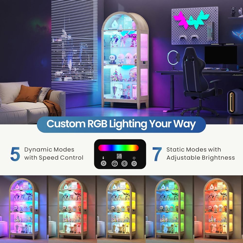 Illuminated Arched Display Cab – обзор и цена Collectible Collection