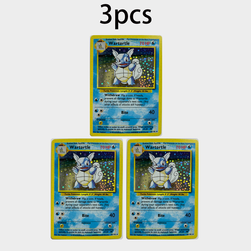 DIY PTCG Anime Wartortle Vinta – обзор и цена Vintage Pokemon Collectible