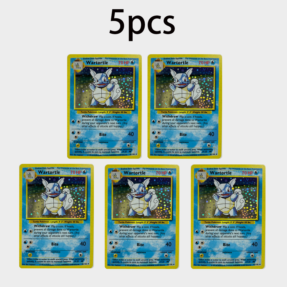 DIY PTCG Anime Wartortle Vinta – обзор и цена Vintage Pokemon Collectible