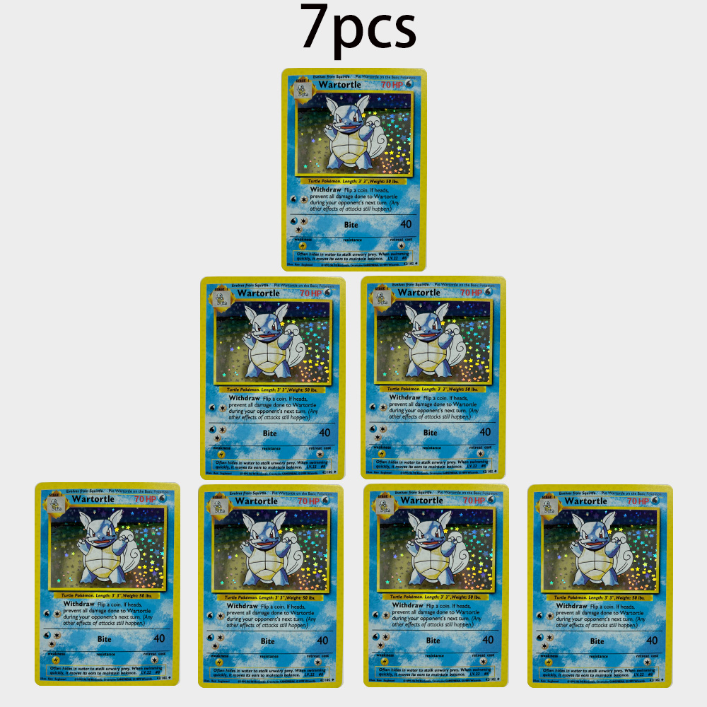 DIY PTCG Anime Wartortle Vinta – обзор и цена Vintage Pokemon Collectible