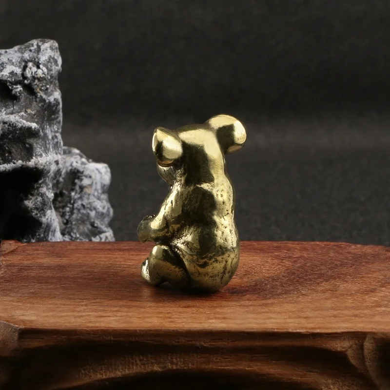 Vintage Brass Cute Koala Minia – обзор и цена Vintage Collectible Furniture